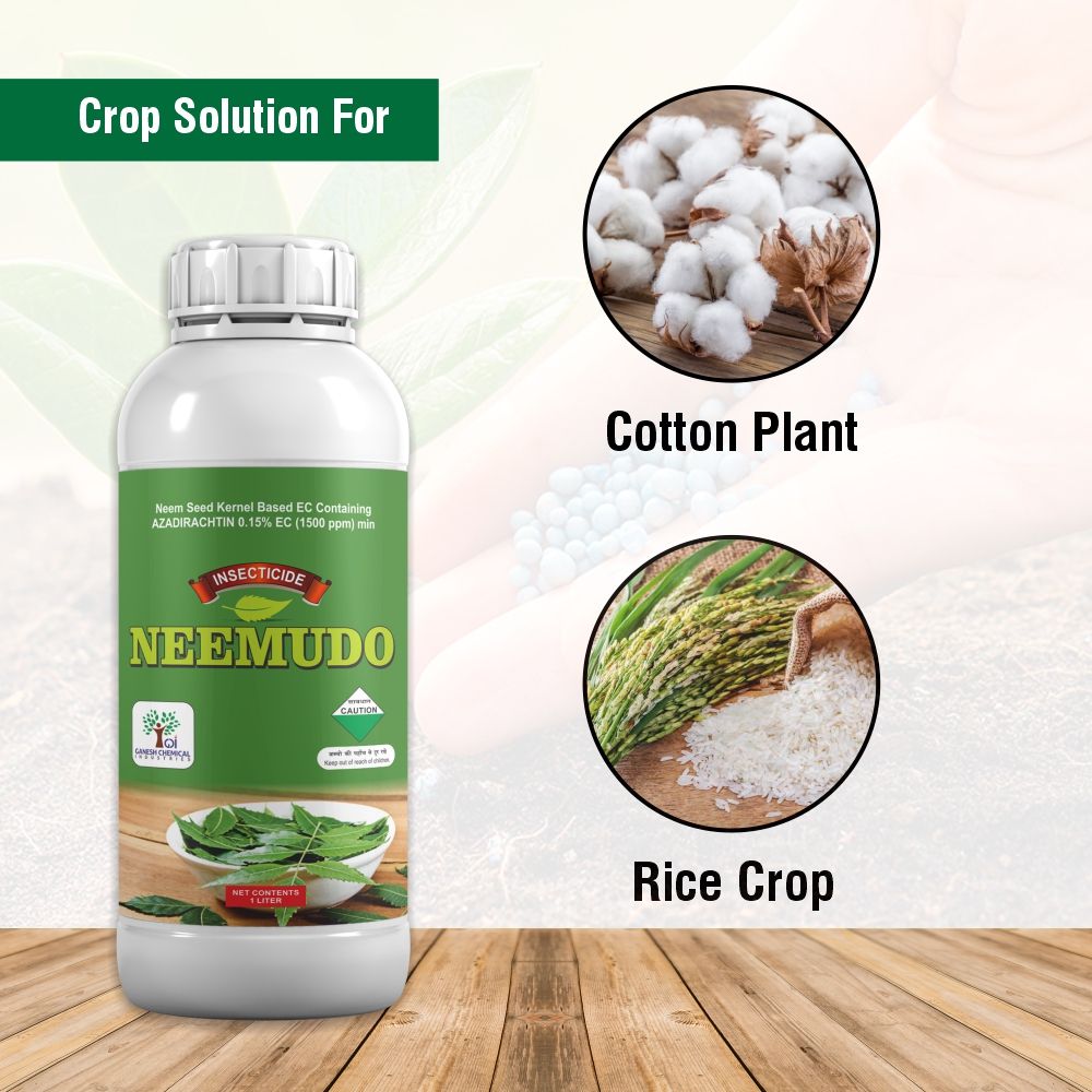 NEEMUDO Neem Seed Kernel Based EC containing Azadirachtin 0.15% EC (1500 PPM) MIN